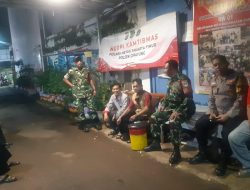 Koramil 07/Cipayung Gelar Patroli/Siskamling Cegah Tawuran dan Kenakalan Remaja