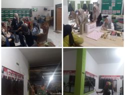 Maksimalkan Persiapan Kunjungan Dandim, Koramil 04/LL Lakukan Pembersihan