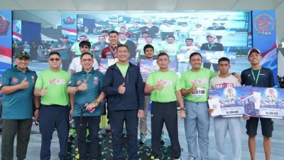 Pangdam I/BB Lepas 20 Ribu Peserta Fun Run 5K HUT ke-81 TNI di Medan