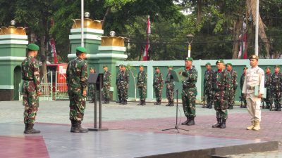 Kodim 0505/Jakarta Timur Gelar Upacara 17-an, Teguhkan Disiplin dan Kesiapsiagaan Prajurit