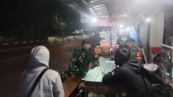Koramil 03/Ps.Rebo-Ciracas Bersama Komduk Intensifkan Patroli Malam Ciptakan Aman dan Kondusif