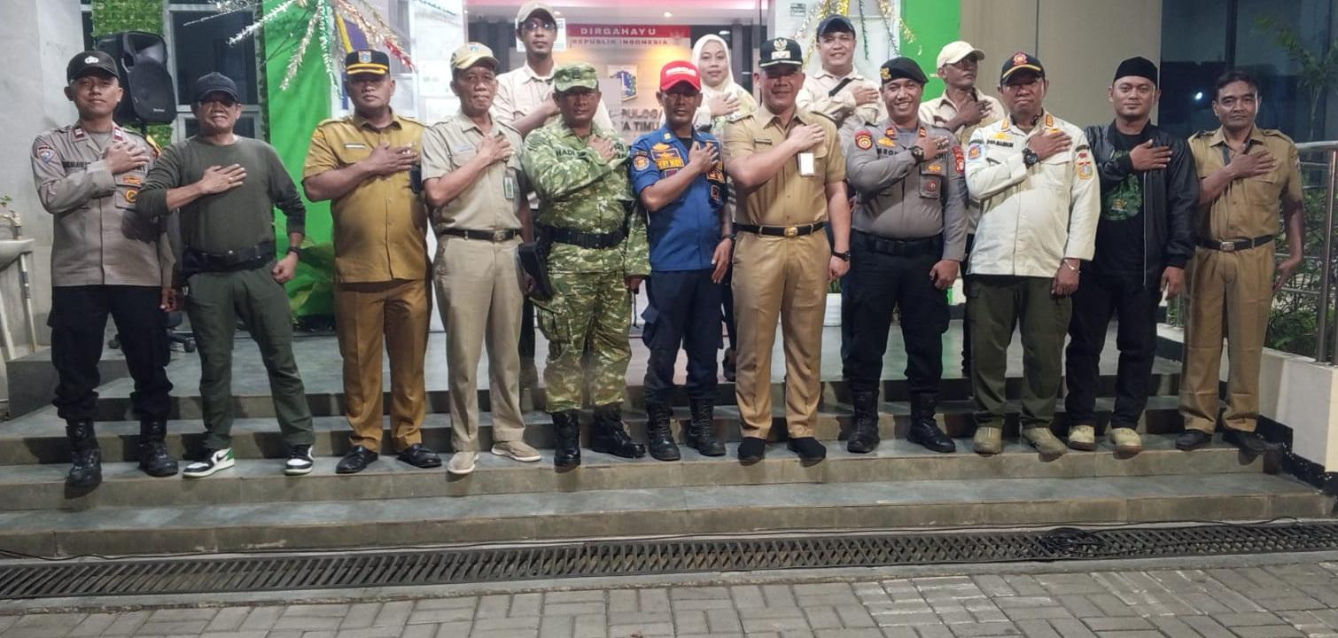 Koramil 04/Pulogadung Bersama Komduk Intensifkan Patroli, Ciptakan Kamtibmas Kondusif di Wilayah Binaan