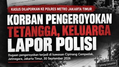 Korban Pengeroyokan Tetangga Sendiri, Keluarga Korban Lapor Polisi