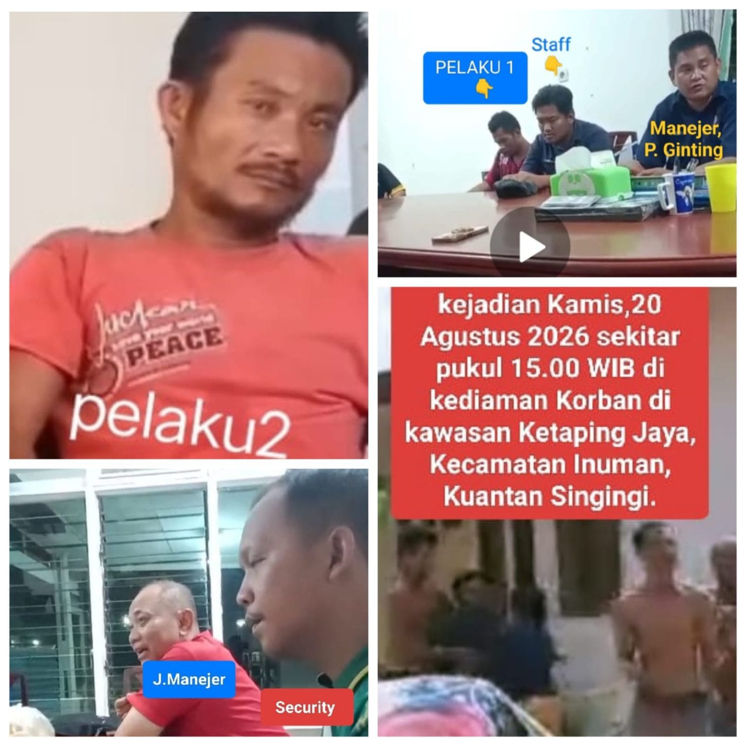 4 Oktober 2026, Keluarga Kembali Pertanyakan Laporan Dugaan Pengeroyokan di Polres Kuansing